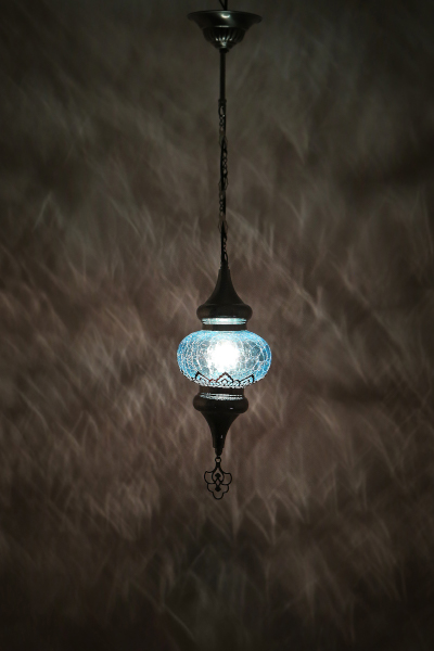 No.3 Size Ottoman Design Nickel Hanging Lamp